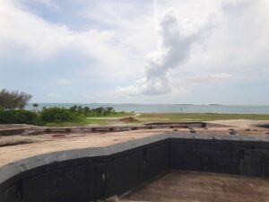 View from fort Zachary