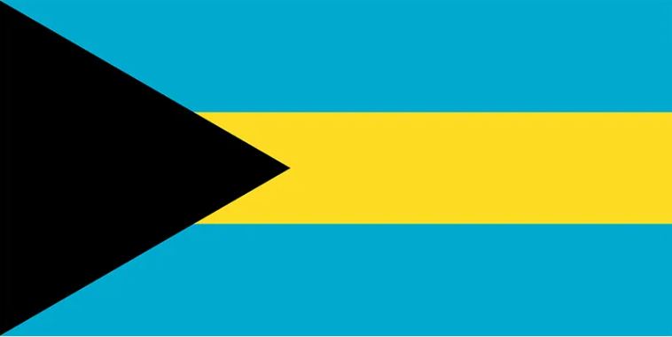 Bahamas flagga